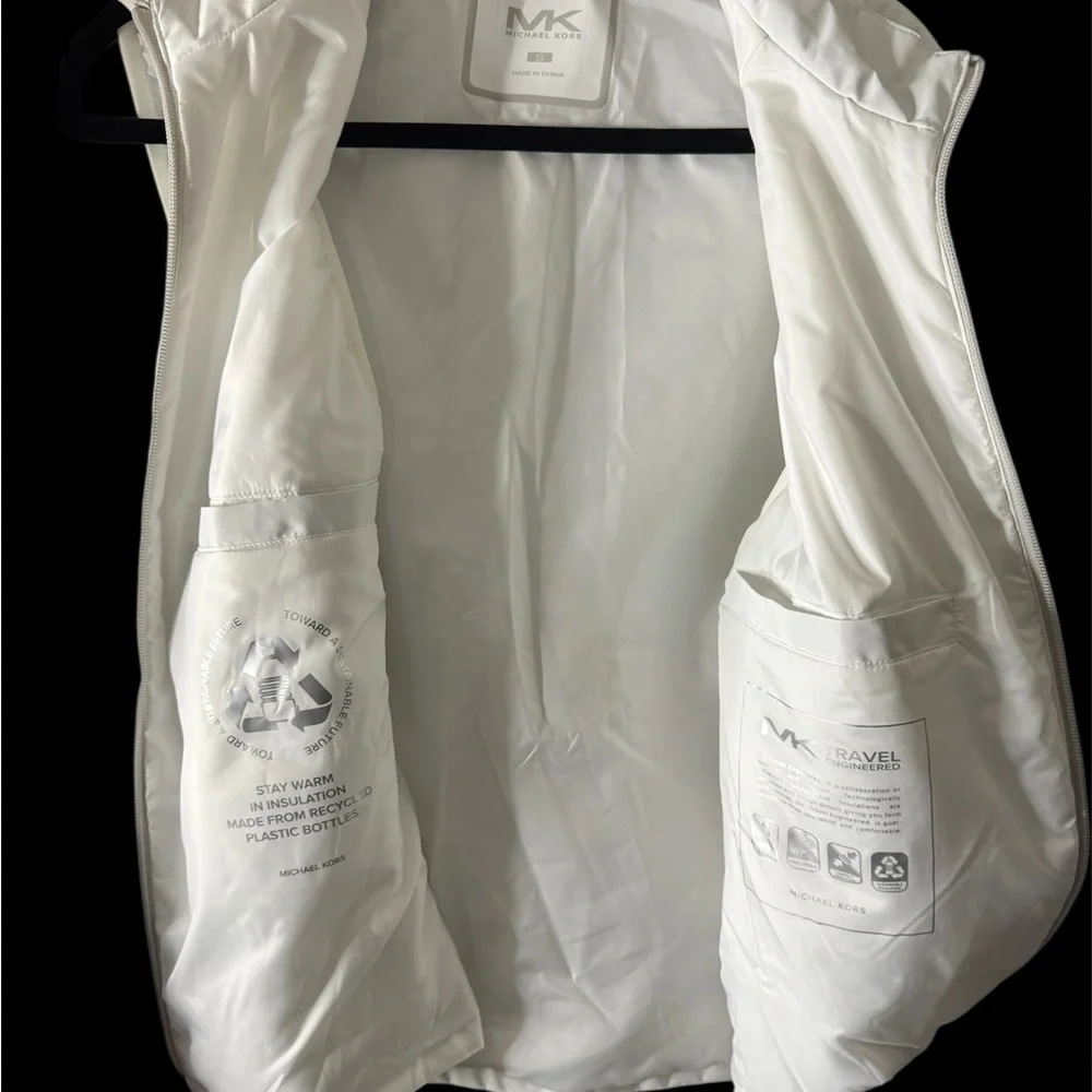 Michael Kors White Vest - Picture 2 of 3
